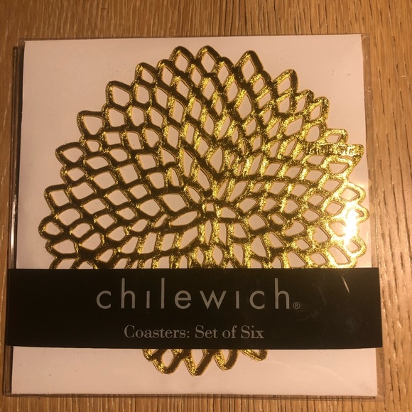 Chilewich Dining Chilesich Set Of 6 Coasters Nwt Poshmark